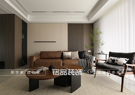 富阳秦望府128m²现代极简案例参考图